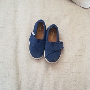 Unisex Toms: Navy blue